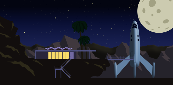 A large rendering representing how the artwork will look printed to canvas.