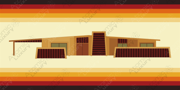 A large rendering representing how the artwork will look printed to canvas.